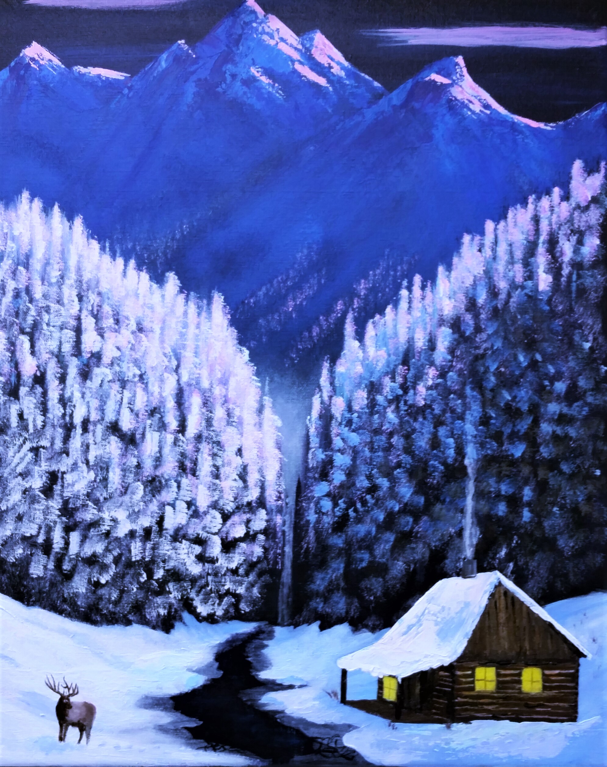 Moon Washed Homestead